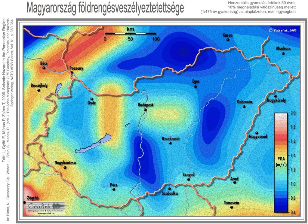földrengés térkép magyarország Earthquake Maps / Földrengés térképek földrengés térkép magyarország